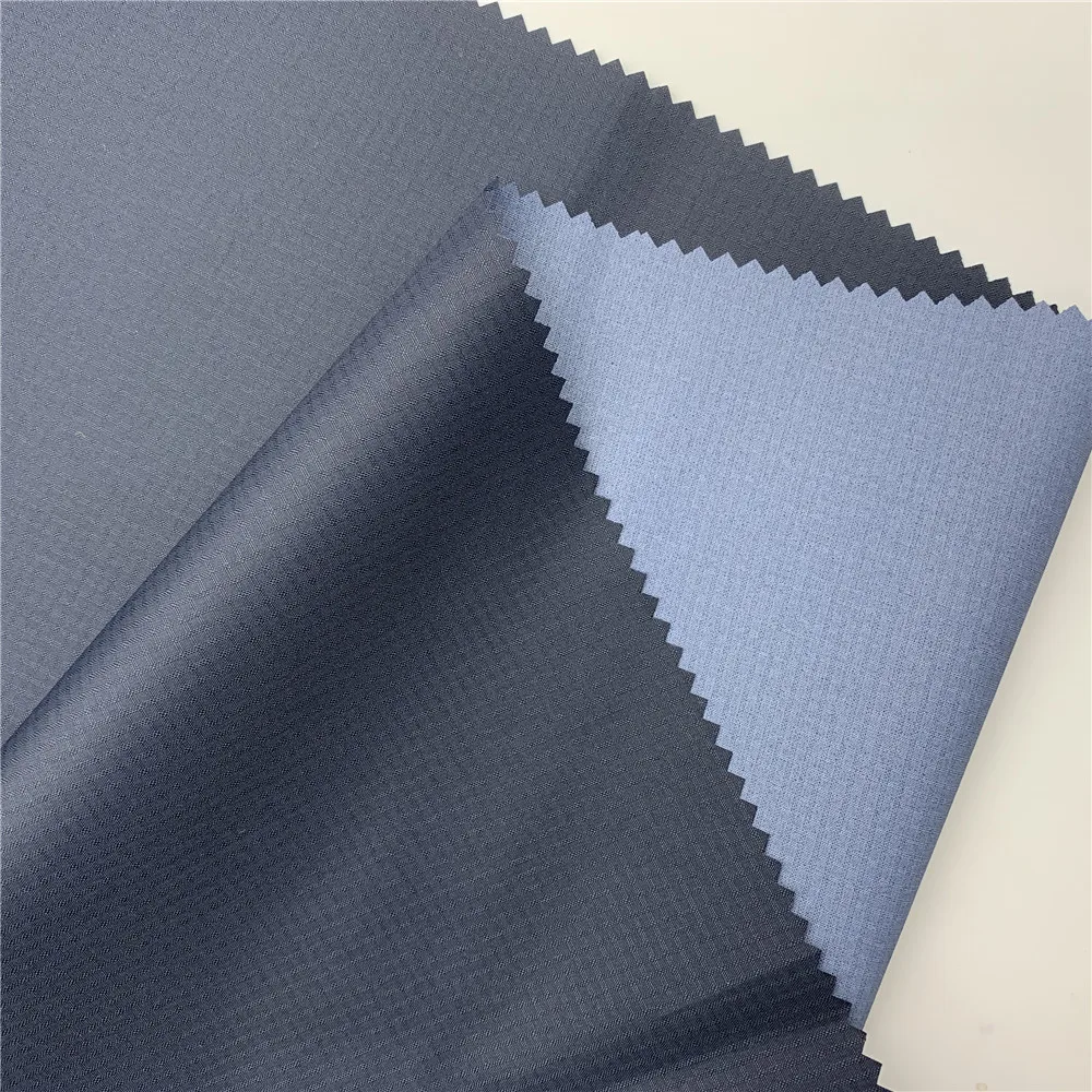 High density 240T polyester pongee 240T PU Milky coating Coatedc for jacket