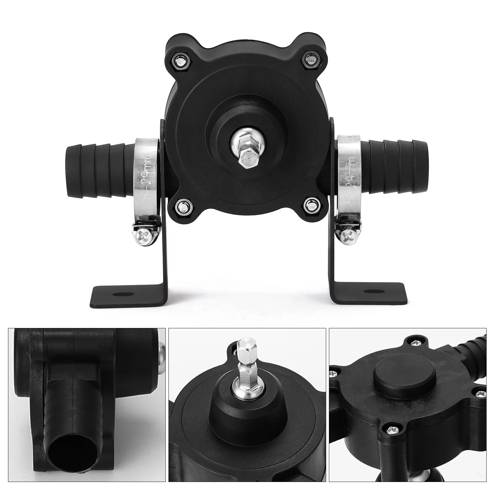 Portable Electric Drill Pump Self Priming Transfer Pumps Oil Fluid Water Pump