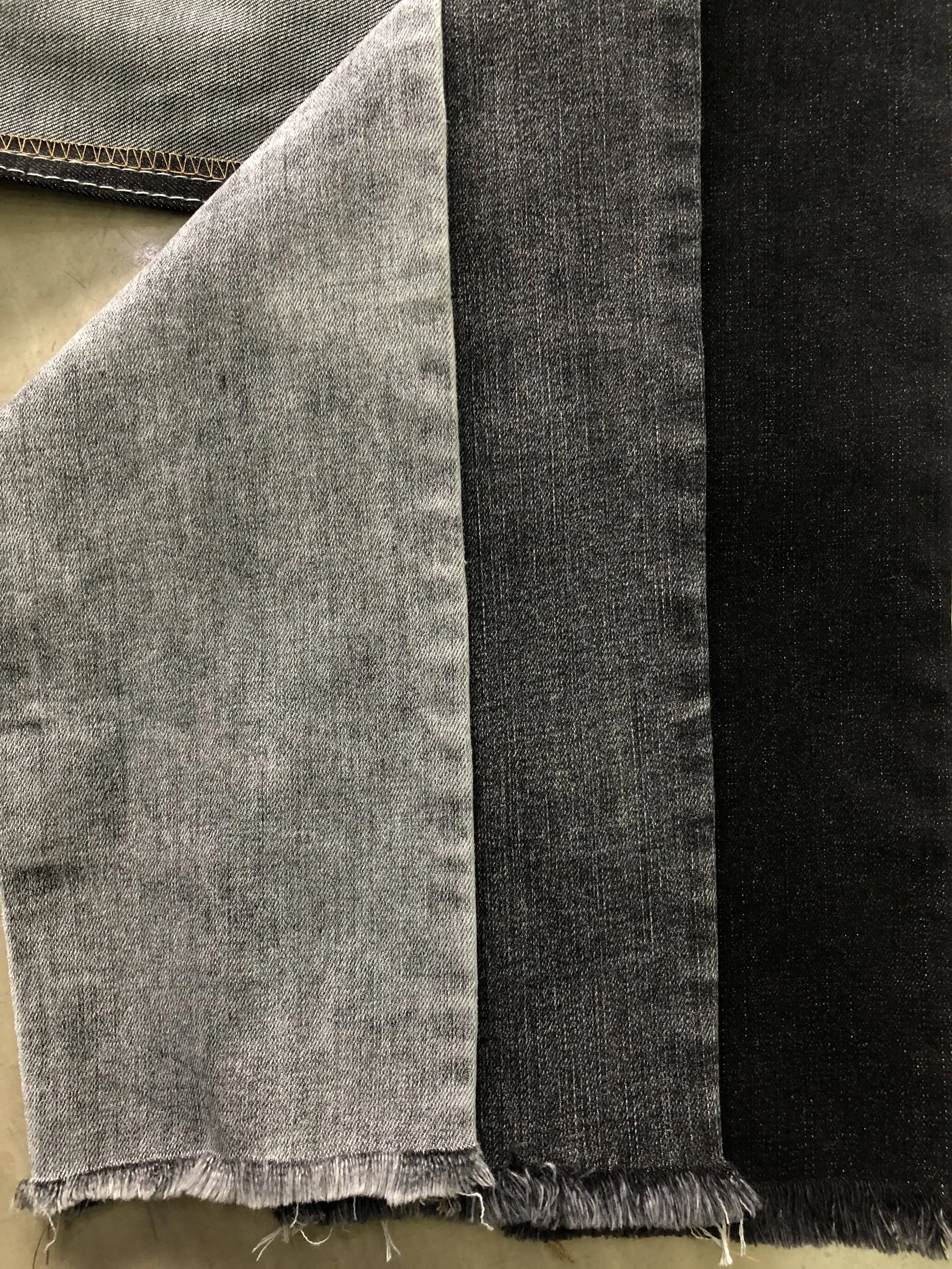 Cotton Polyester Spandex Washed Denim Fabric Garment Jacket Pants Shirt Cotton Fabric