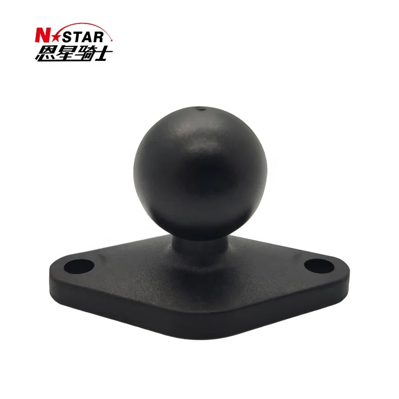 N-STAR new material 1 inch diamond accessories mobile phone holder ball head navigator fixed ball head fixed