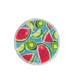 Free sample overlocking stitch breathable Washable Nursing Breast Pads