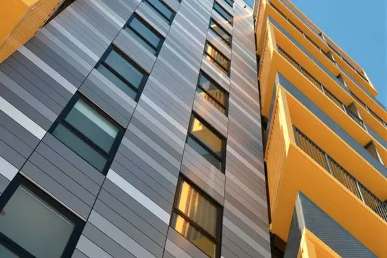 Golden Mirror Silver Mirror Aluminum Composite Panel Fireproof Anti-Static ACP Sheet Exterior Wall Cladding Outdoor Building