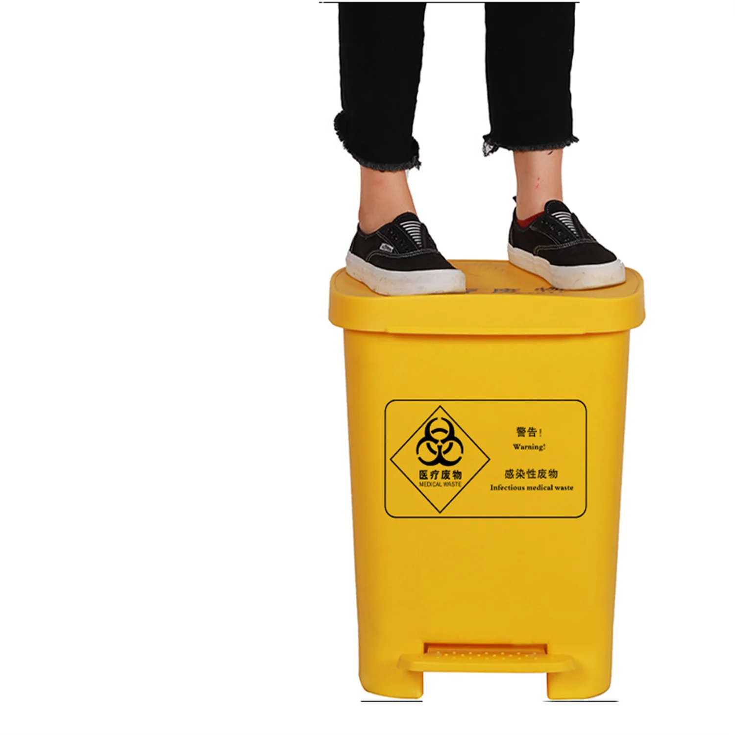 15L 25L 30L 40L 50L Hospital Pedal Trash Bin Recycling Medical Waste Containers