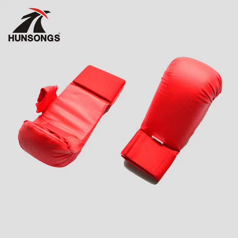 Wholesale china factory high quality customize semi contact karate gloves for boxing