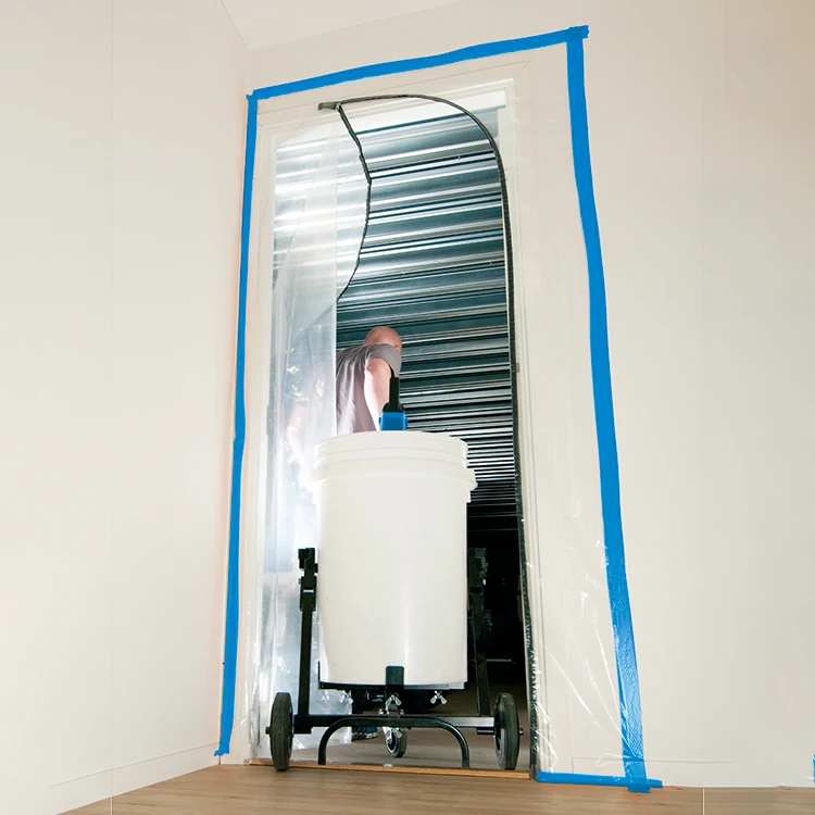 L type plastic anti dust-free purification proof barrier door sealing curtain