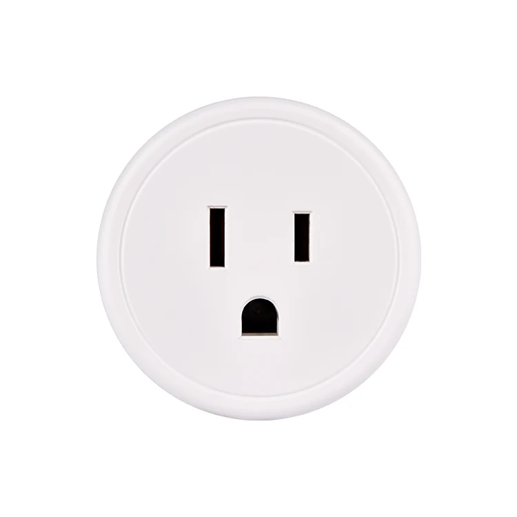 
Work with Alexa & Google Assistant WIFI Plug Socket, No Hub Required Tuya Remote Control Smart Plug WIFI 