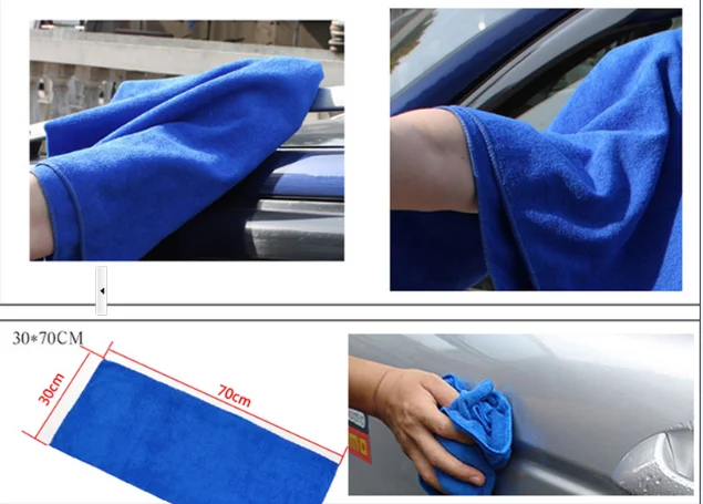 8-Pack Car Microfiber Glass Cleaning Towel