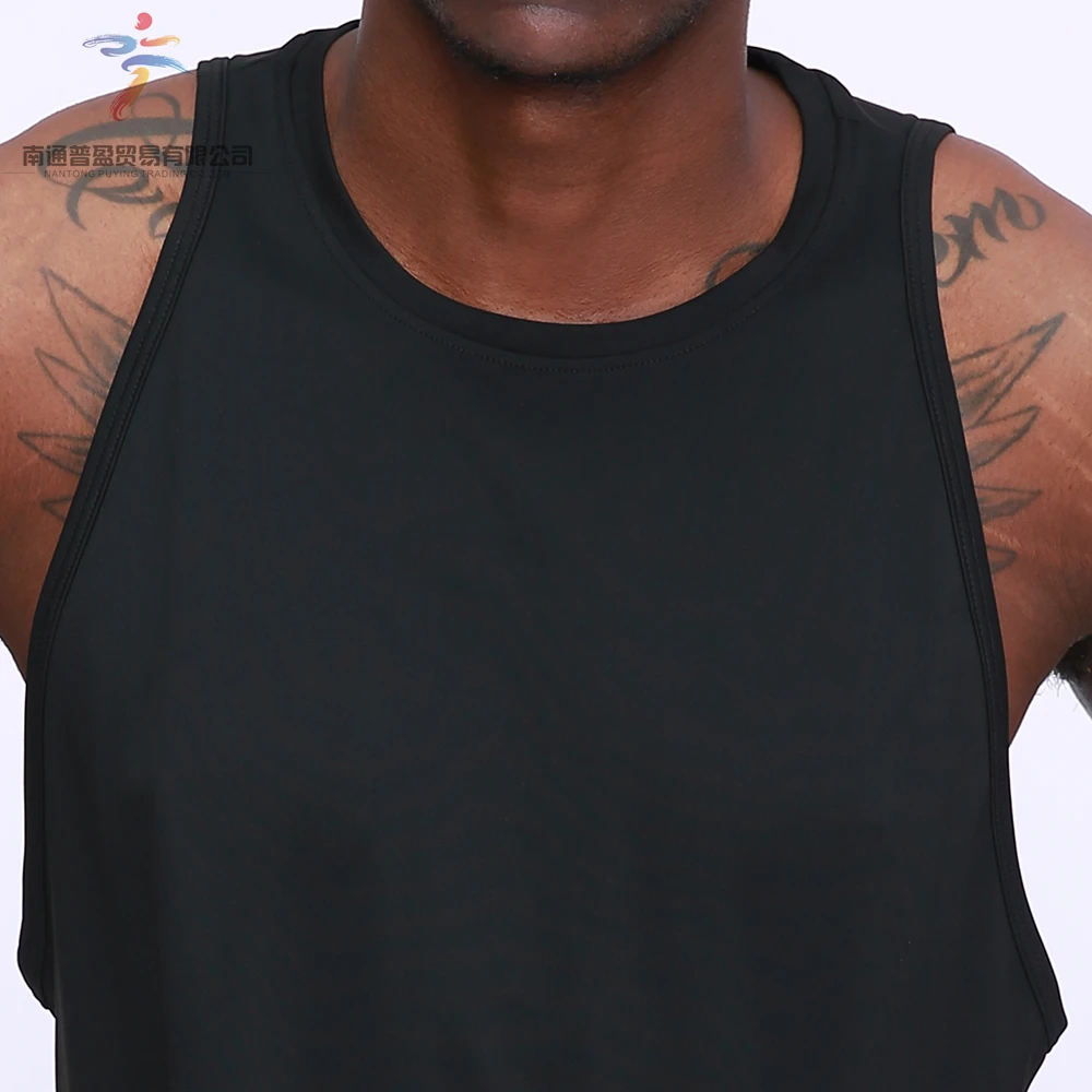 Men Softable Gym Sports O-Neck Tank Top Sleeveless Vest For Summer