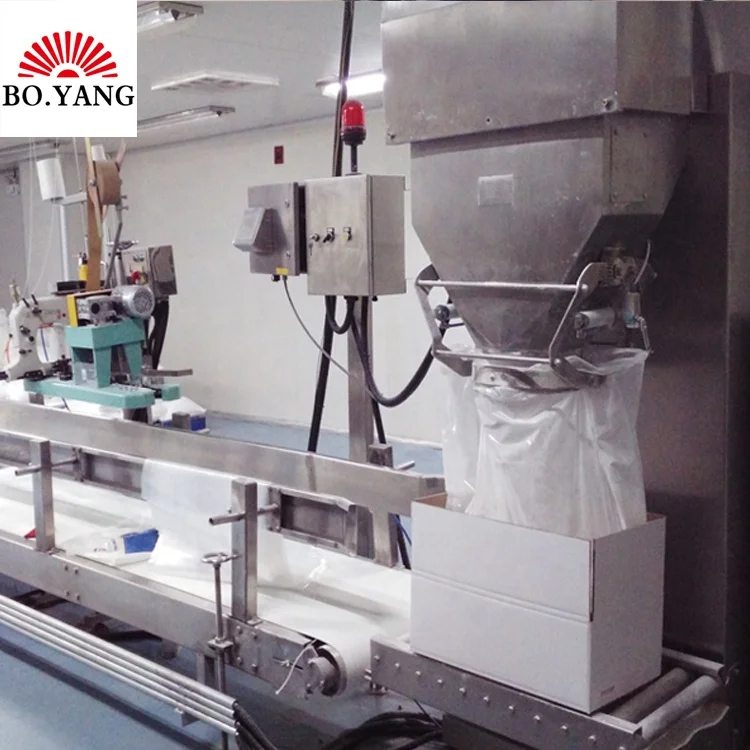 River sea sand 10-50kg woven sack bag packaging machine