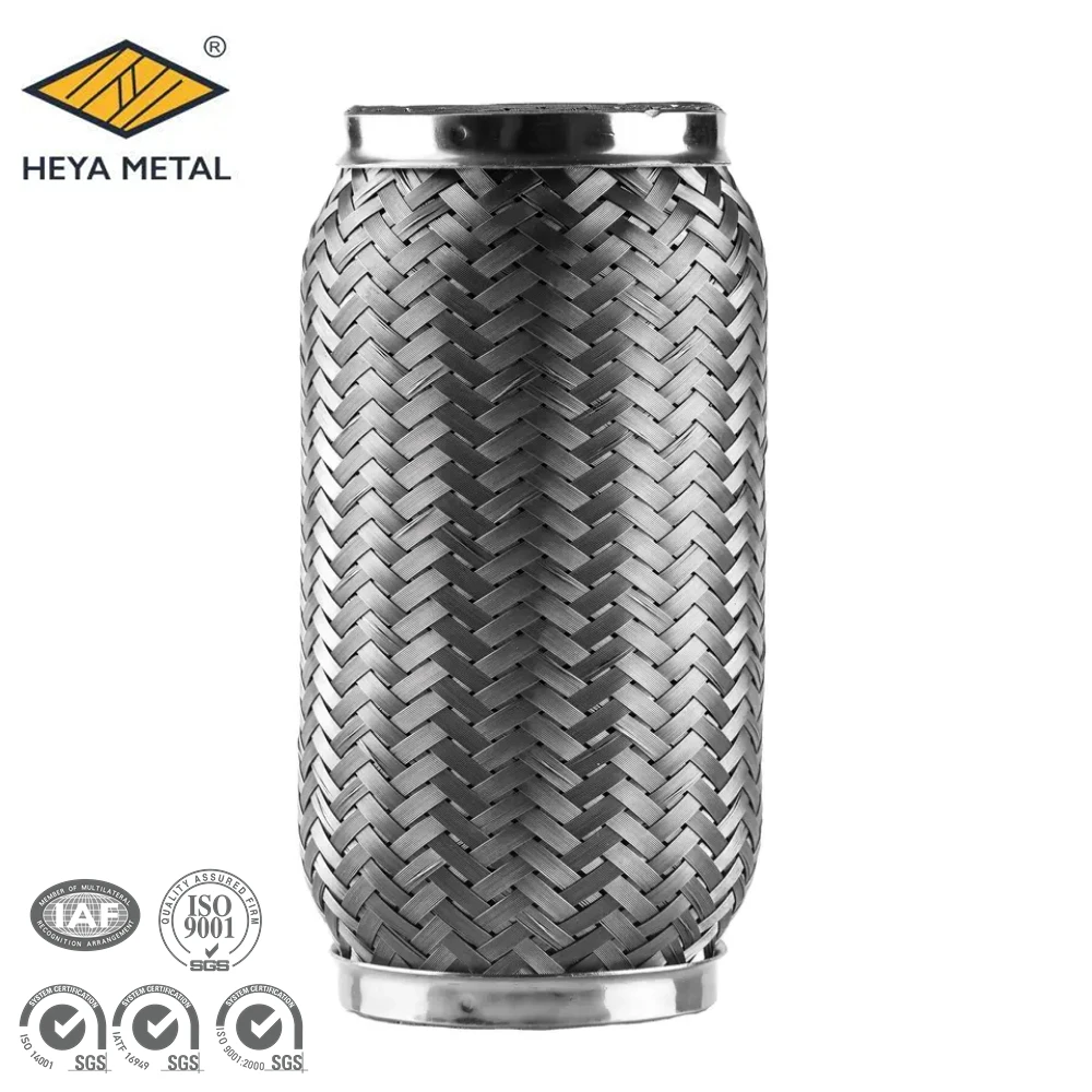 Wholesale Universal Car and Flex Connection and Reduce Noise Exhaust Systems  Stainless Steel  Double Layer Exhaust Pipe