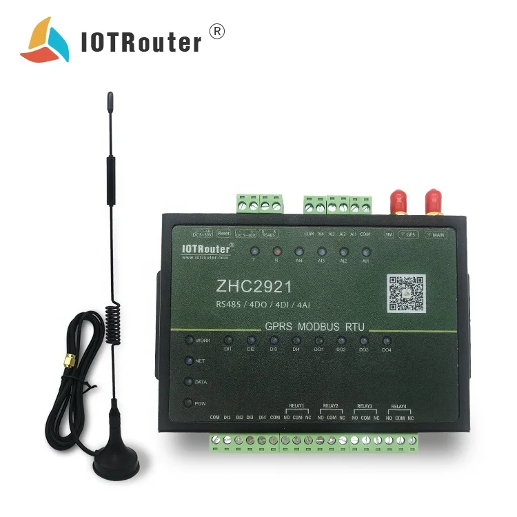 Analog Input Module IOT 2G LTE WiFi Router rs485 Temperature Humidity Sensor Wireless Data ZHC2921 IOT Router 38