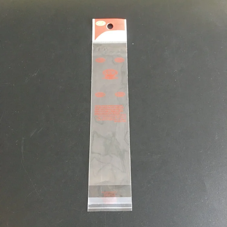 Clear OPP Bags Plastic Packaging Bags Jewelry Necklace Pouches Wholesale