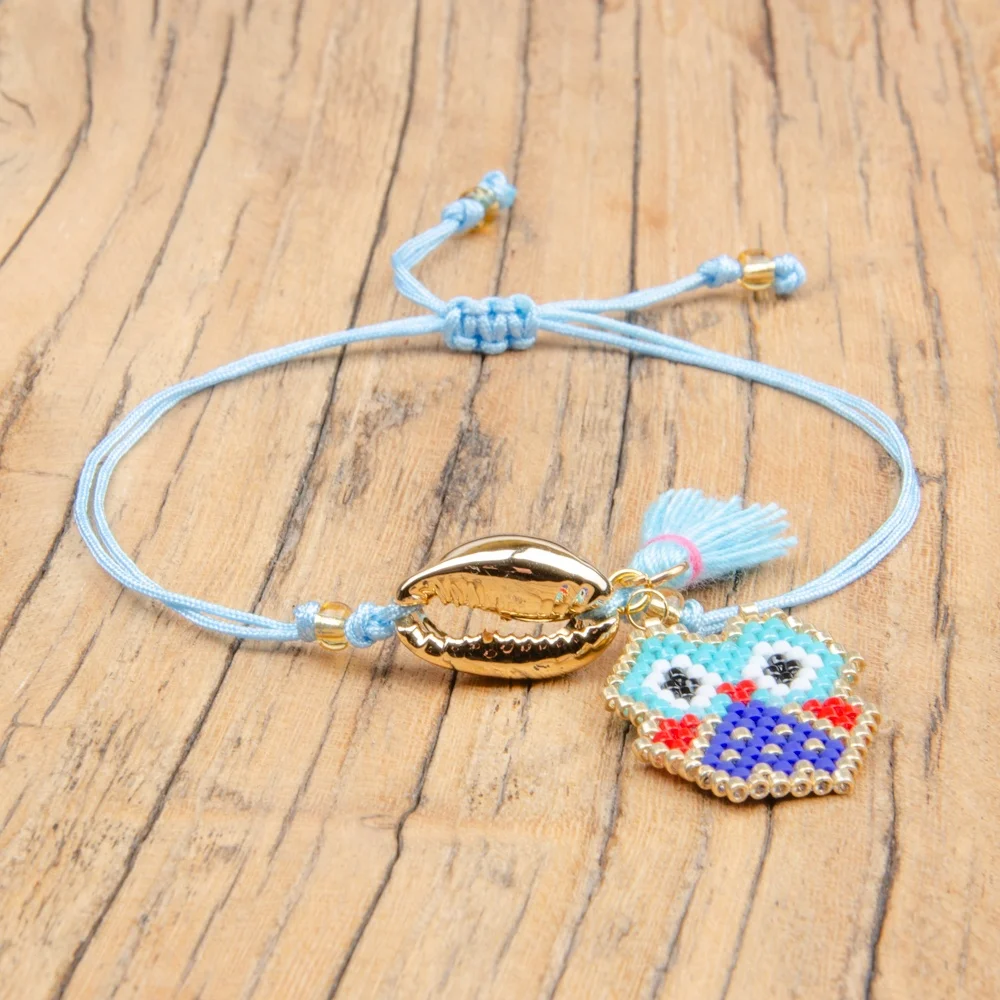 Moyamiya Jewelry Miyuki Bead Products High Quality Low Price Handmade Bracelet Wholesale Boho Animal Bracelet Unisex BOHEMIA