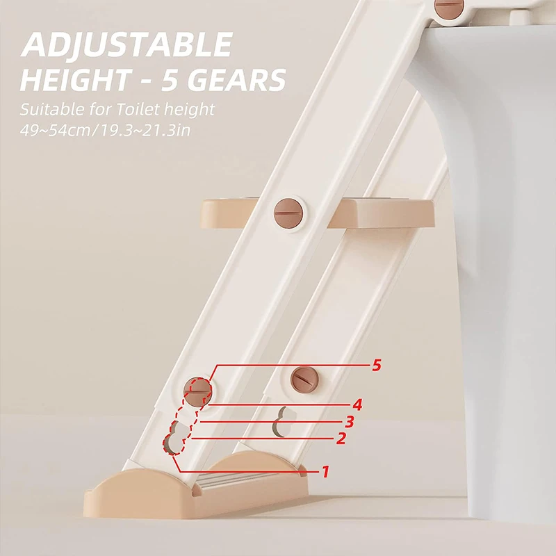 Baby Pot Seat Urinal Chair Comfortable Safe Children Potty Training Small volume Package Toddler Potty with Step Stool Ladder