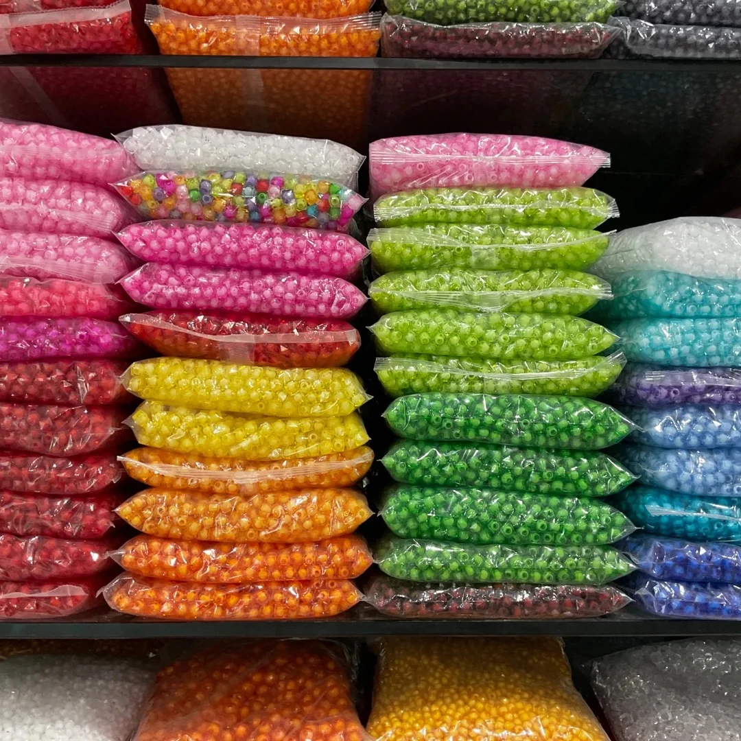 JC Crystal Factory Direct Sell Acrylic Square Bead Bulk Beads for Jewelry Making