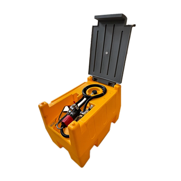 240L/480L Plastic Custom Color Portable Diesel Gasoline Tank with Pump For Mobile Refueling