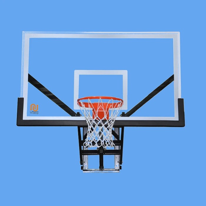72 inch Wall Mount Basketball Systems Outdoor Wall Adjustable Basketball Goal Hoop