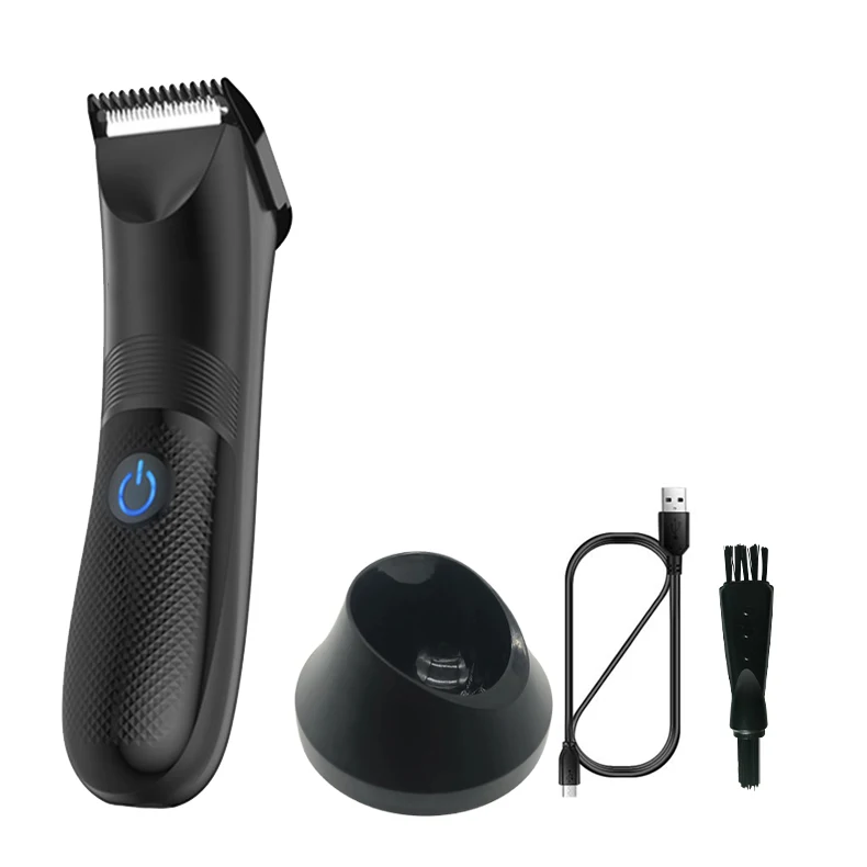 Hot Sale IPX7 Waterproof Electric Hair Trimmer for Men Mini Ceramic Blade Hair Clipper with USB Power Source for Home Use