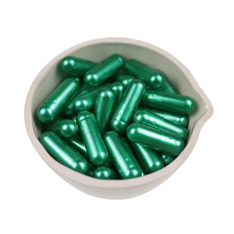 blue white pharmaceutical size 0 empty gelatin capsules royal gold hard capsules