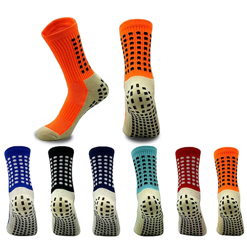 Running Baseball Football Socks Sports Men Crew Soccer Socks Anti Slip