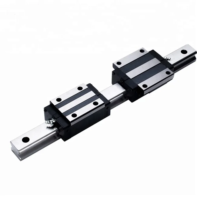HGR 15 20 25 30 45 55 65 HGH 20 Precise Linear Guide Rail and Block Slider Carriage