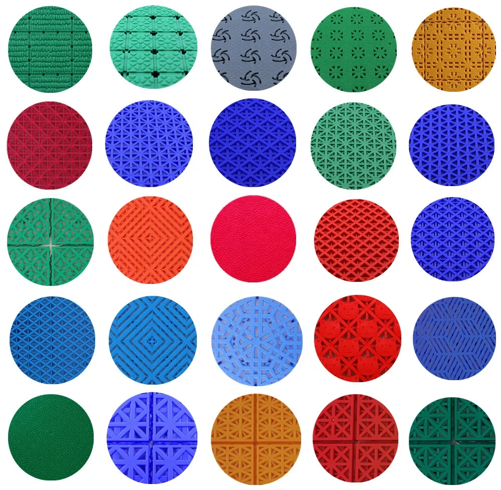 Durable Using Blue Plastic Pump Track Slope Outdoor Area Assembled Sports Floor China