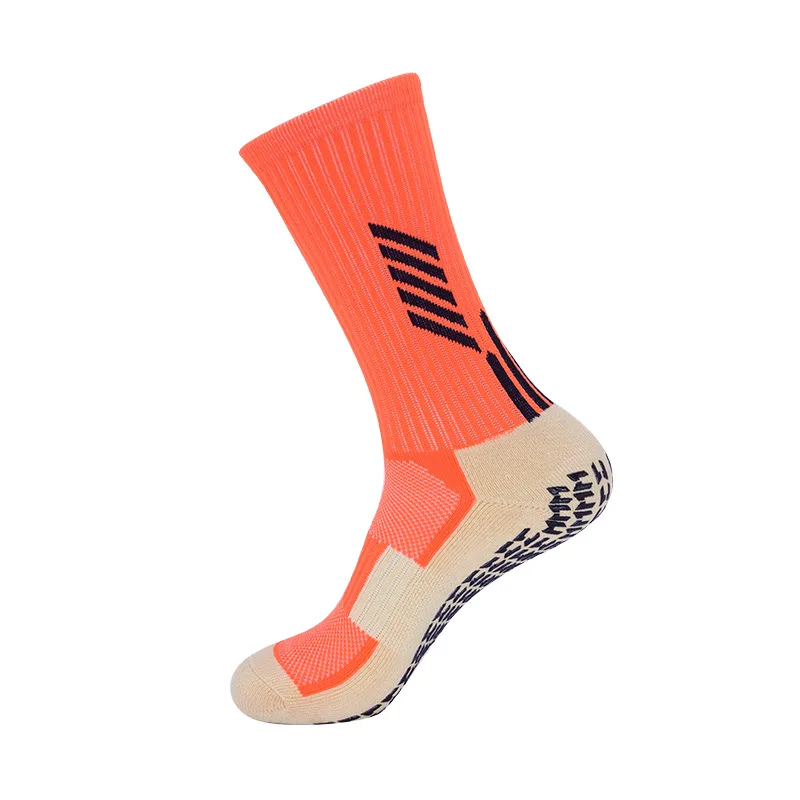 Hellosport Custom Design Sports Socks Crew Socks Mens Cotton Non Slip Breathable For Cycling Tennis Sports Basketball Socks