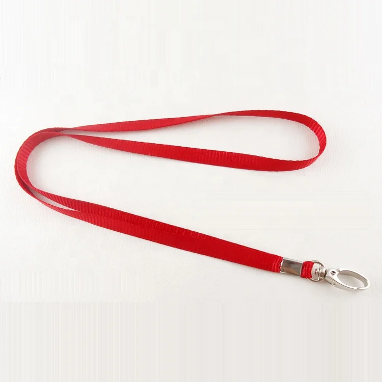 High Quality Polyester Lanyard with Lobster Claw Hook Multi Color for ID Badge Card Holder