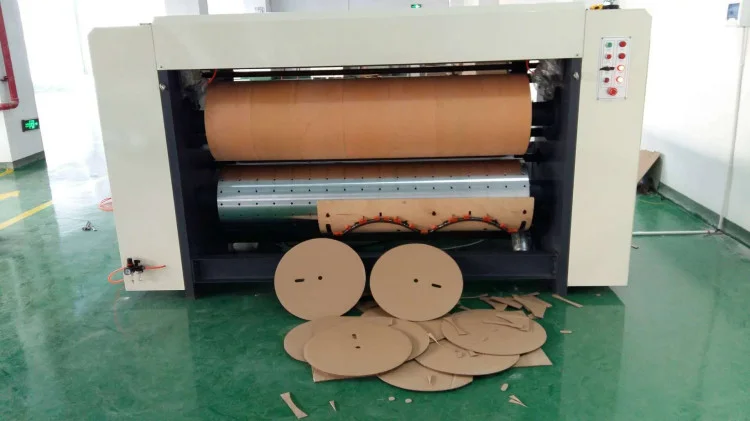 Die Cutting Cardboard Machine Corrugated Paper semi Automatic Die Cutting Machine Rotary Die Cutting Packaging Machine
