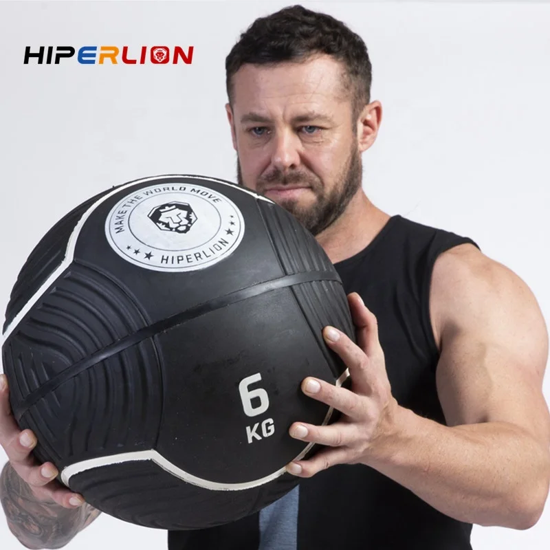 6 Kg Customised Wholesale Gym Exercise Fitness Rubber Weighted Power Training New Wall Medecine Medicineball Medicine Balls