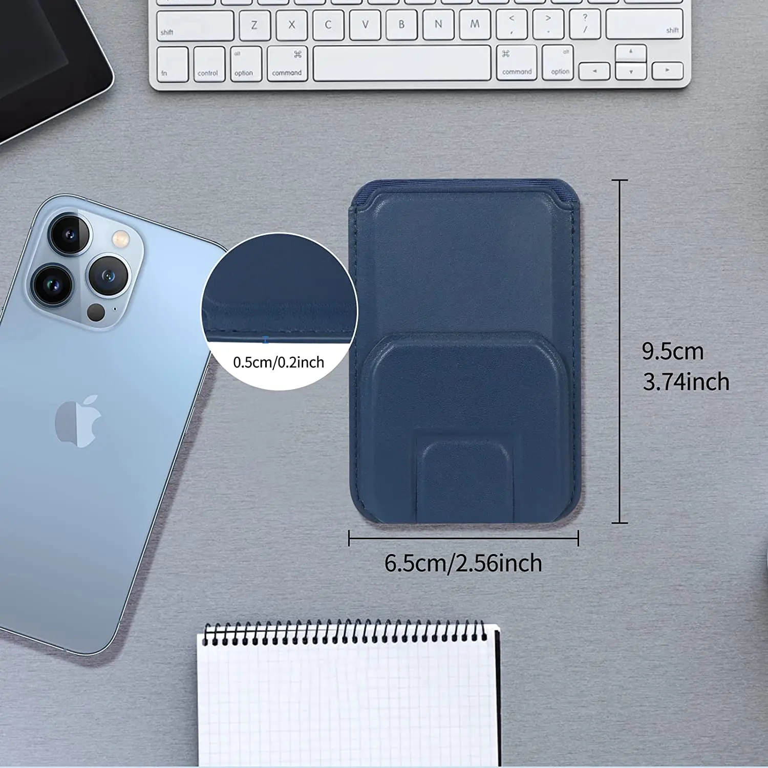 Лидер продаж 2022 чехол-подставка для карт Магнитный кожаный кошелек с Magsafe Iphone