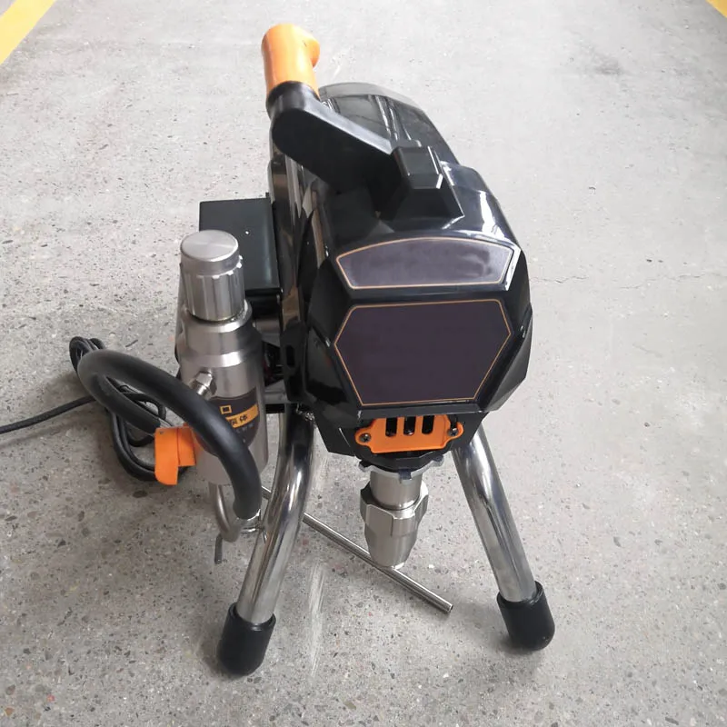 Electric airless paint spraying machine automatic piston pump paint sprayer