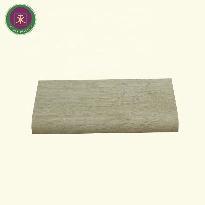 Fireproof pvc baseboard and wall skirting board