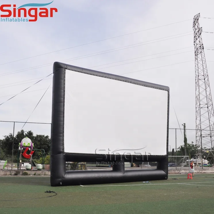 10x5.6m Advertising inflatables outdoor movie screen cinema 33ft outdoor