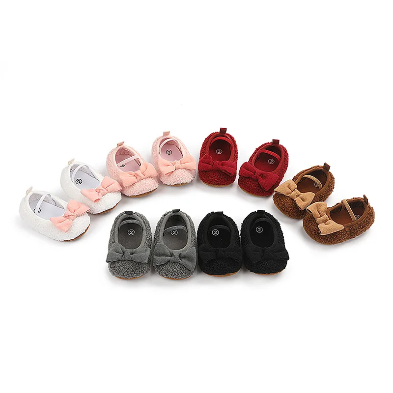 Baby Christening Shoes Bowknot  Ballet Baby Girl Dress Shoes