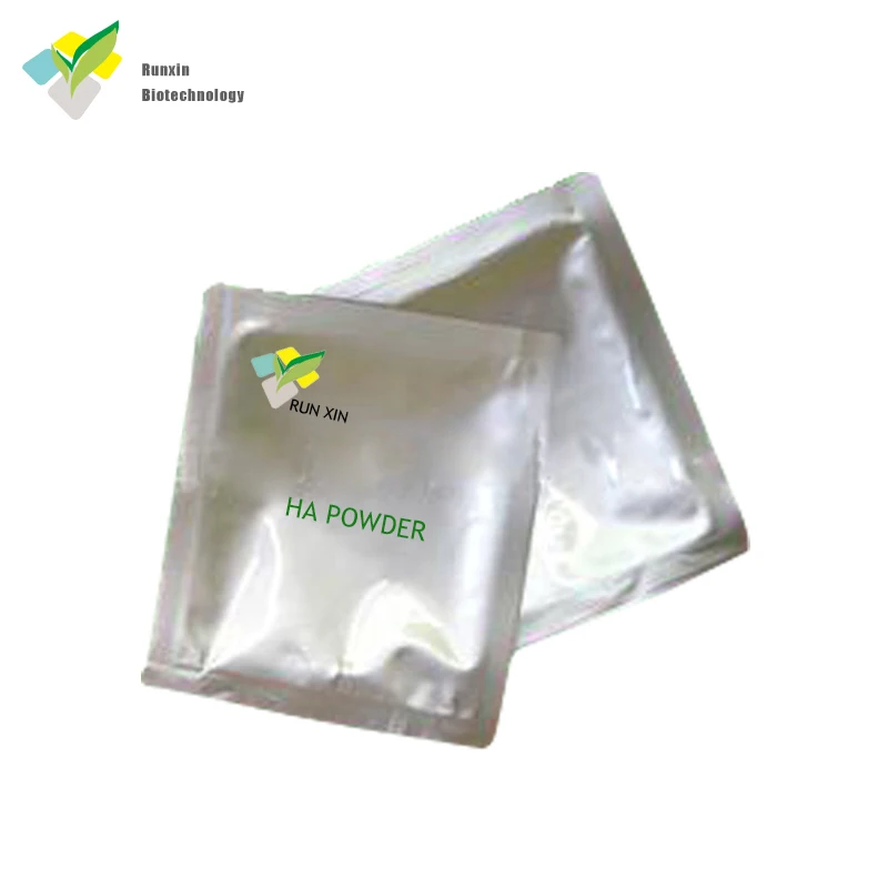 
Китай завод питания на основе гиалуроновой кислоты гиалуронат 99% чистоты порошок оптом 