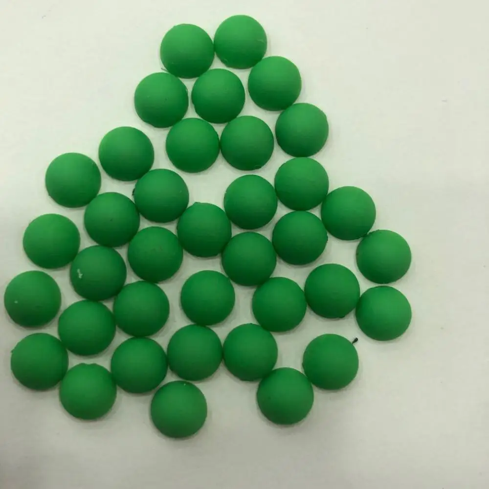 Wholesale ABS Craft  Half Pearl Flat  Beads 6/8/10 /12mm Matte Half Round Pearl Beads