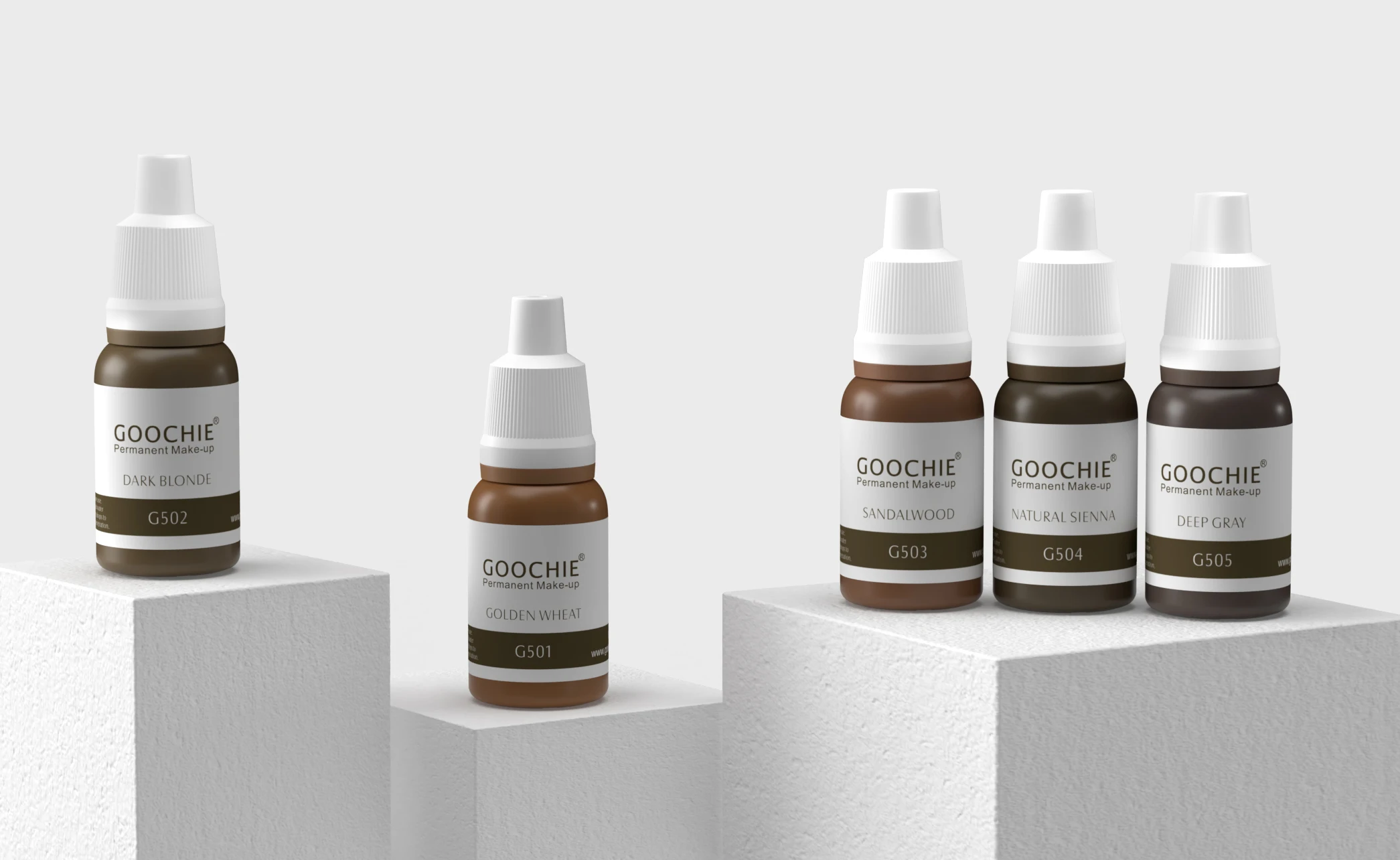Goochie New PMU Microblading Tattoo Eyebrow Colors/Ink/Pigment Micropigmentacion Ink