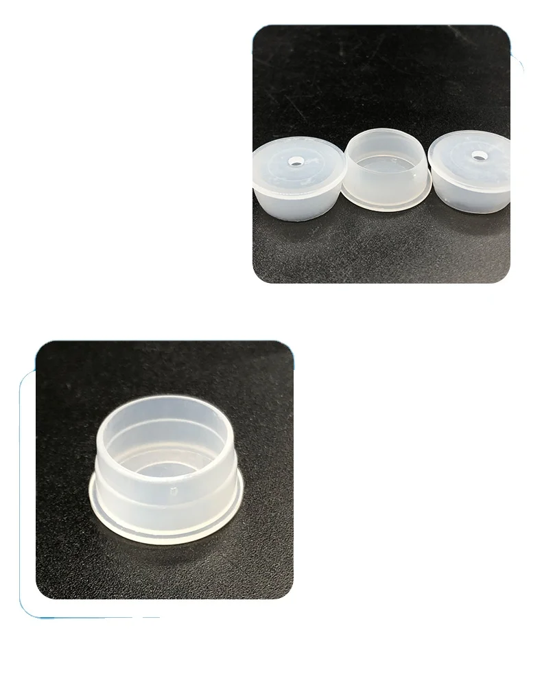 18 20 24 28 mm non-vented plastic PE inner plugs toner bottle stoppers
