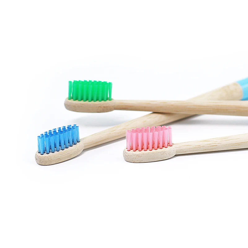 wholesale professional hotel dental set biodegradable adult bamboo toothbrush for travel
