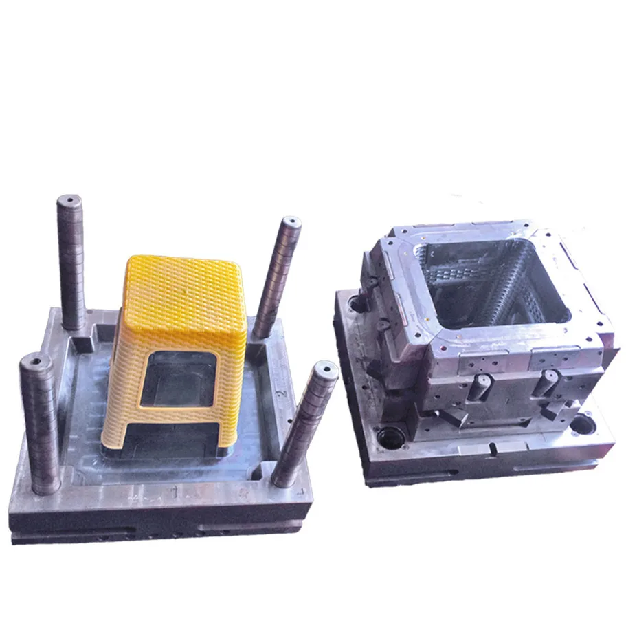 Custom Made Plastic Injection Molding Chair Mold for Kids Latest Design Household Product Made from Steel and PVC