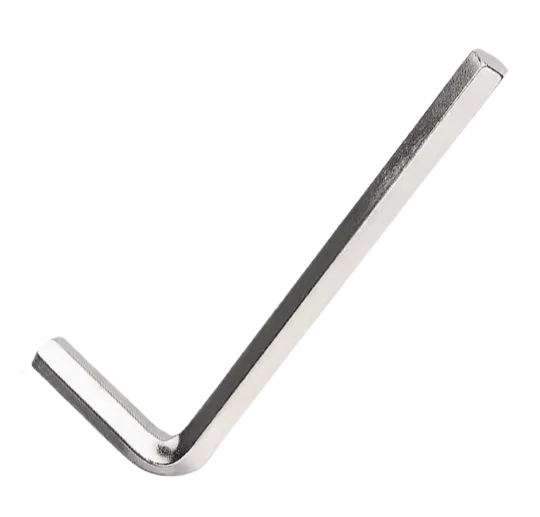 10mm Hex Key Extra Long T Handle M2.5 Nickel Plated L Type Hex Wrench L Shape Hex Key Allen Key L  Allen Spanner
