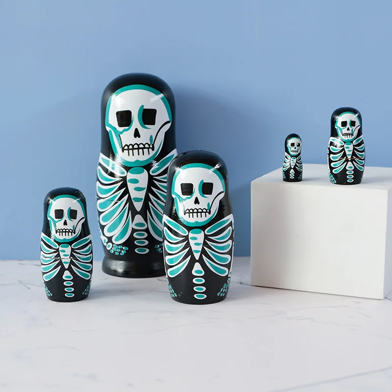 High Quality Wholesale Gift Crafts Russian Doll Home Decoration Wooden Russian Doll