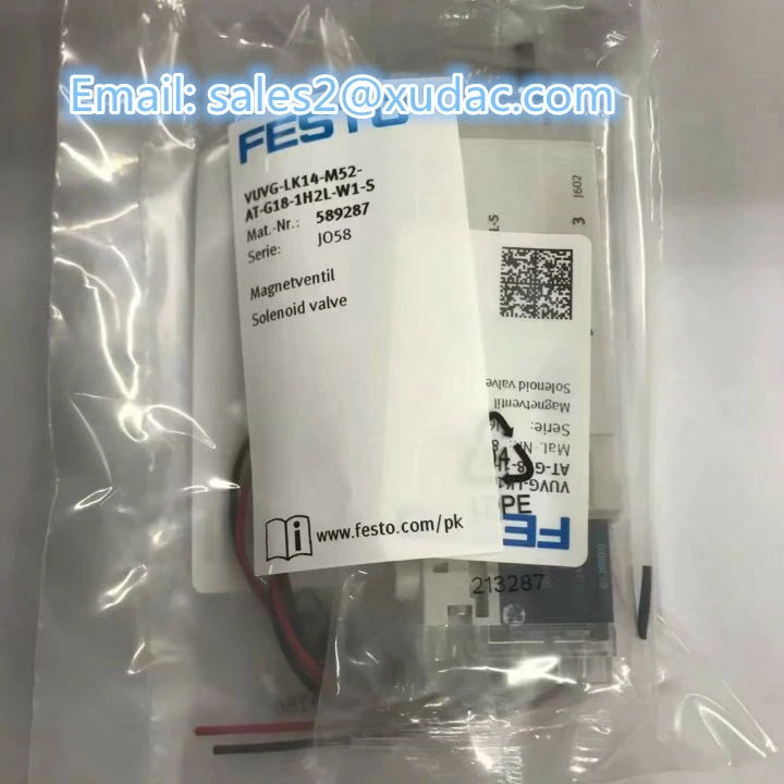 VUVG-LK14-M52-AT-G18-1H2L-W1-S 589287 New & Original  Solenoid Valve