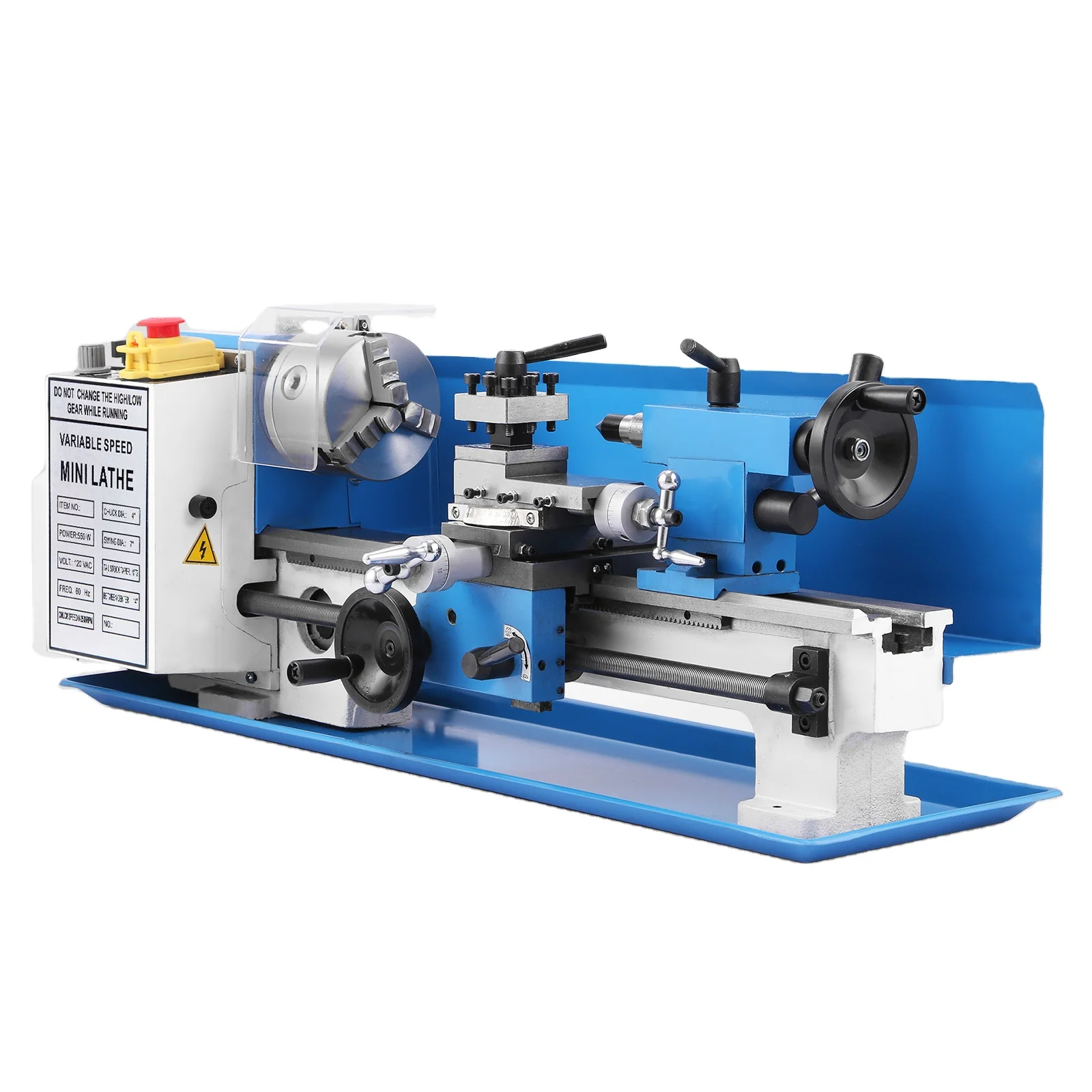 mini metal bench lathe variable speed 0618