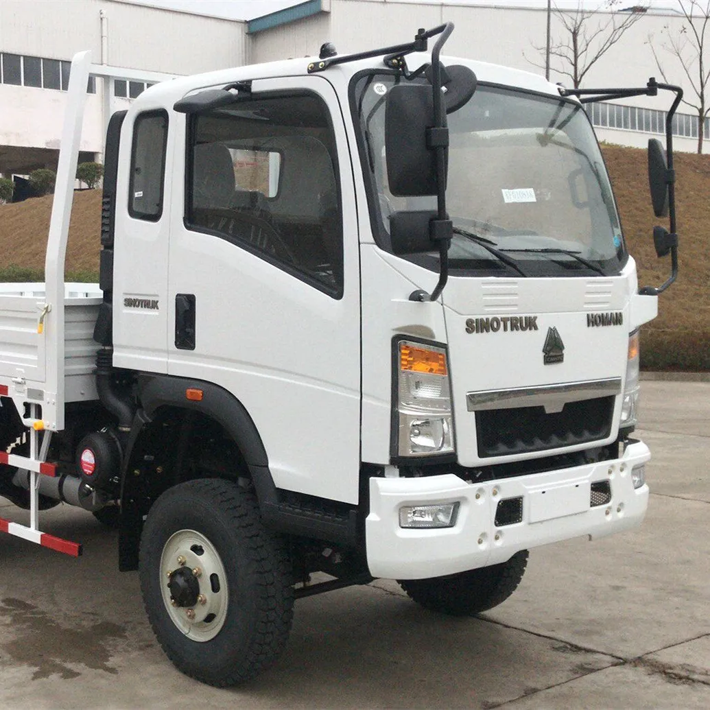 New Brand Diesel 4X2 Howo Foton Dongfeng High Power 5T Side Wall Cargo Truck