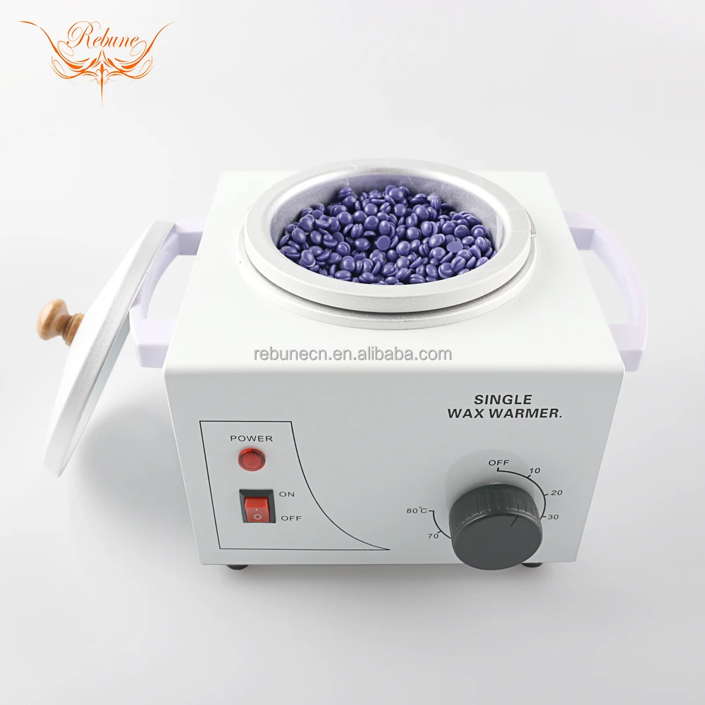 Metal Waxing Warmer 500ml Wax Pot Heater Silver Depilatory Wax Heating Machine for Beauty Salon