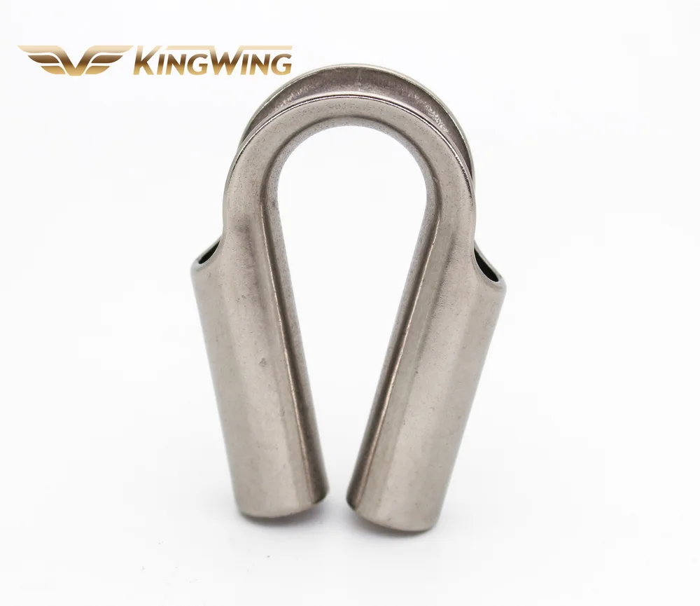 Stainless Steel Wire Rope Tube Thimble Heavy Duty Cable Thimble