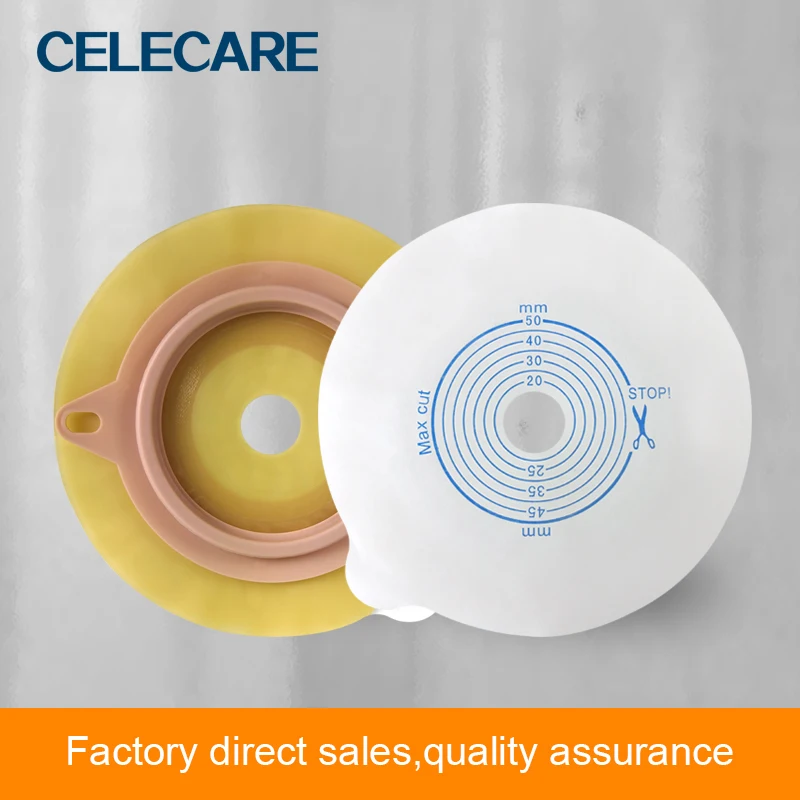 CELECARE 2 Piece Colostomy Bags Chassis Hypoallergenic Ostomy Products B035