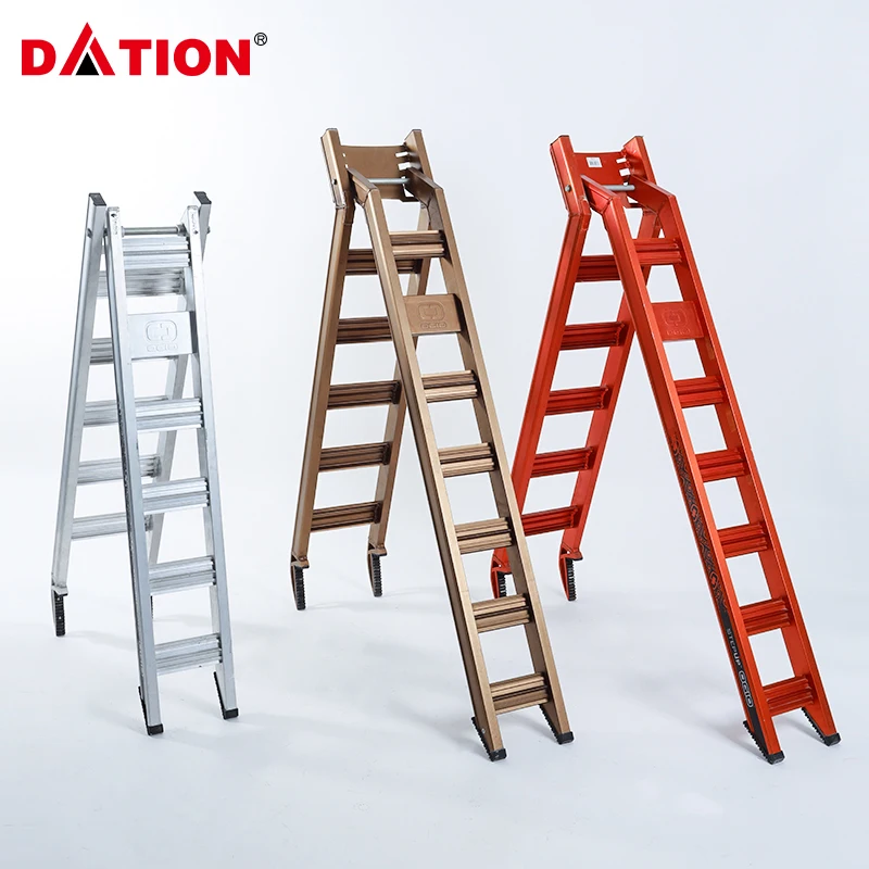 2024 Best-Selling Metal Ladder Aluminium Folding Ramp Ladder Quickly Deliver Online Technical Support Leisure Facilities
